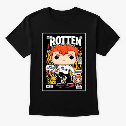 Johnny Rotten Anarchy in the UK Punk Funko Pop Style Unisex T-Shirt