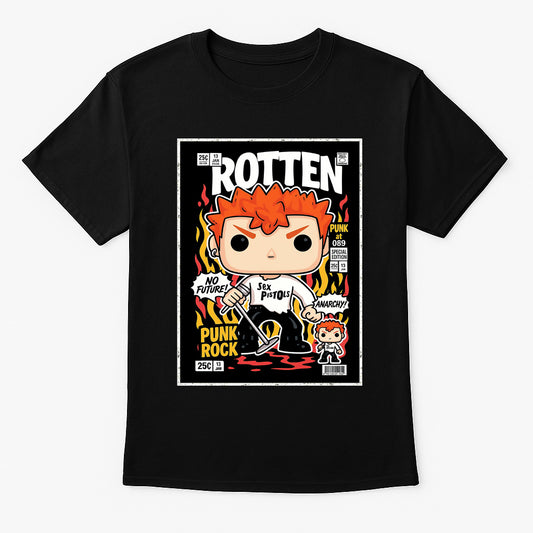 Johnny Rotten Anarchy in the UK Punk Funko Pop Style Unisex T-Shirt