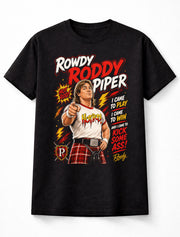 Rowdy Roddy Piper Hot Rod Wrestling Legend Graphic Unisex T-Shirt