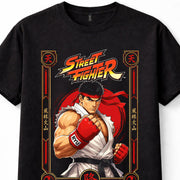 Street Fighter R Mika Rainbow Mika Wrestling Game Black Unisex T-Shirt