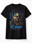 he Samurai Skeleton Warrior Katana Bushido Japanese Art Unisex T-Shirt