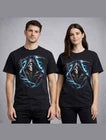 Grim Reaper Skeleton Scythe Gothic Horror Skull Graphic Unisex T-Shirt