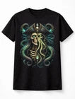 Cthulhu Kraken Skeleton Pirate Gothic Horror Unisex T-Shirt