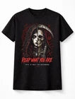 Reap What You Are Grim Reaper Skeleton Gothic Horror Art Unisex T-Shirt