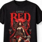 Little Red Riding Hood Wolf Gothic Fairy Tale Unisex T-Shirt