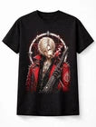 Anime Demon Hunter Gothic Shotgun Red Coat Manga Unisex T-Shirt