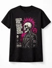 Nothing Lasts Nothing Matters Punk Skull Mohawk Anarchy Unisex T-Shirt