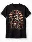 Skeleton Ringmaster Circus Gothic Carnival Horror Unisex T-Shirt