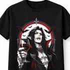 Anime Vampire Lord Gothic Horror Dracula Graphic Unisex T-Shirt