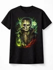 Frankenstein Monster Skeleton Gothic Horror Halloween Unisex T-Shirt