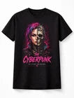 The Cyberpunk Cyborg Skeleton Futuristic Tech Skull Art Unisex T-Shirt