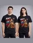 Tattoo Apple Princess PinUp Snow White Rockabilly Retro Fairytale Unisex T-Shirt