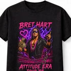 Bret Hart Hitman Wrestling Champion Retro Graphic Unisex T-Shirt