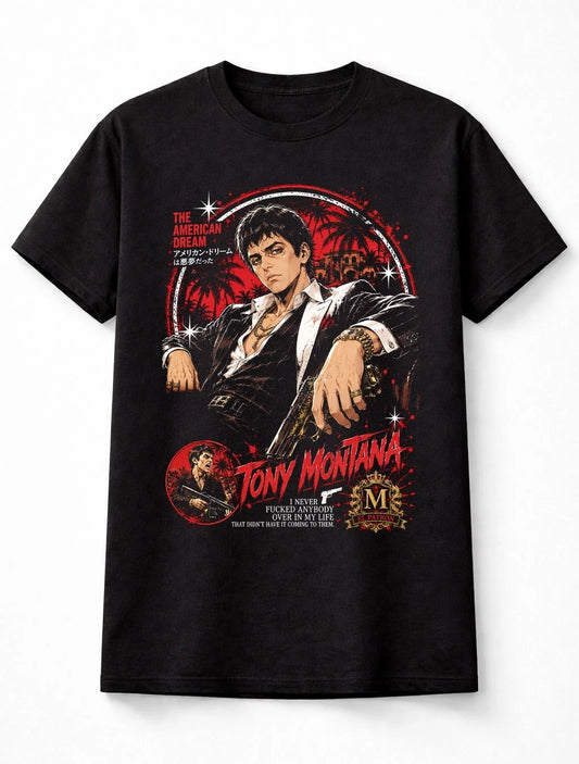 Scarface Tony Montana American Dream Graphic Unisex T-Shirt
