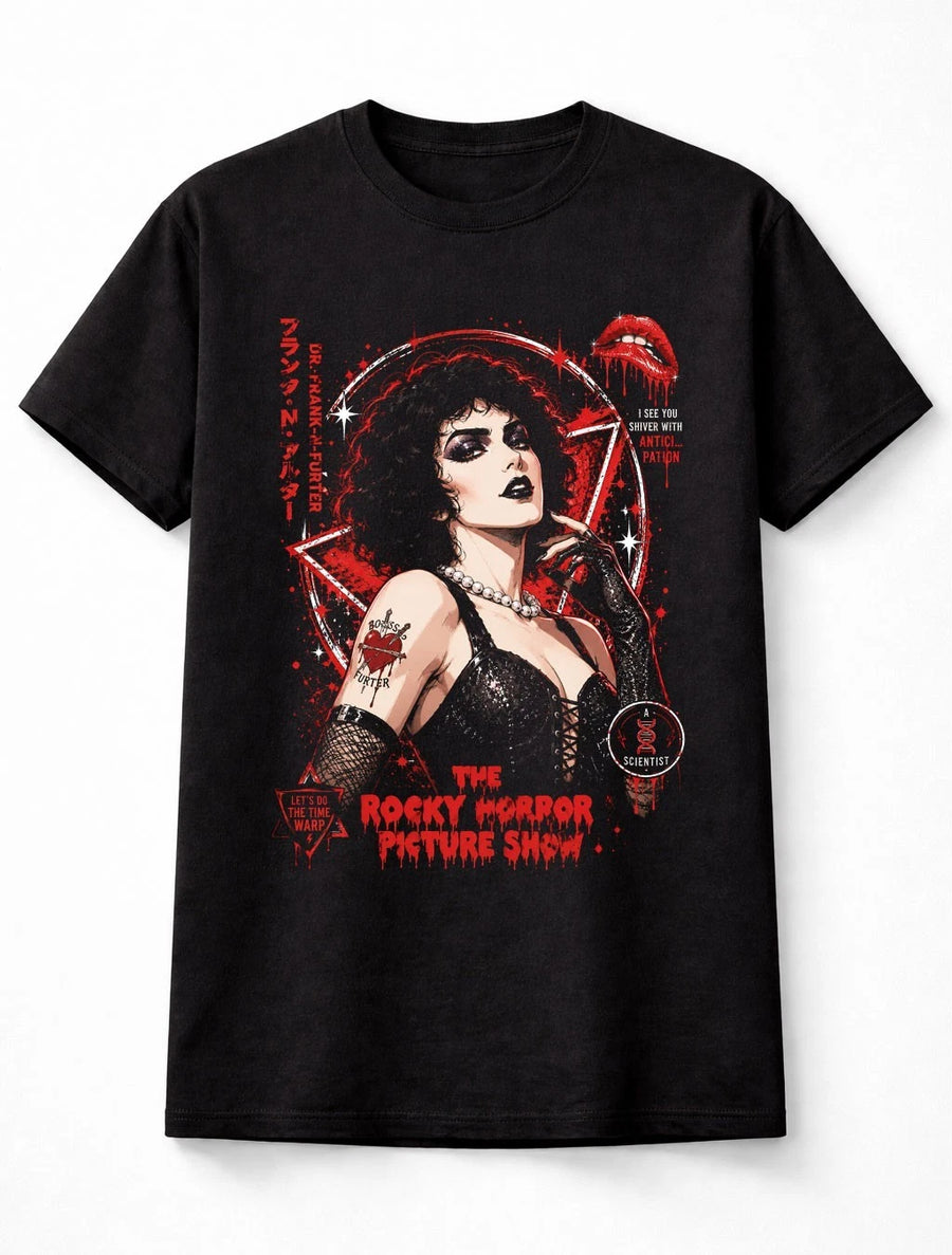 Anime Dr Frank N Furter Rocky Horror Picture Show Unisex T-Shirt