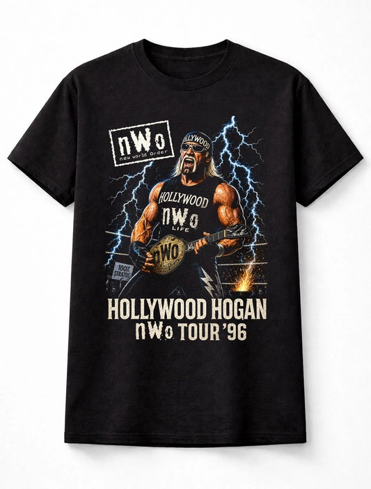 Hollywood Hogan NWO New World Order Wrestling Retro Unisex T-Shirt