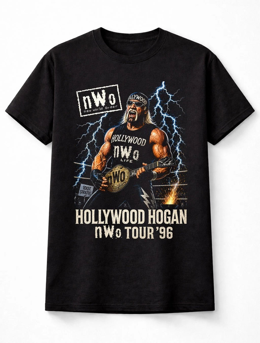 Hollywood Hogan NWO New World Order Wrestling Retro Unisex T-Shirt