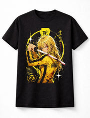 Anime The Bride Kill Bill Movie Samurai Revenge Graphic Unisex T-Shirt