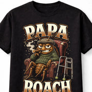 Papa Roach Funny Old Man Cockroach Rock Graphic Unisex T-Shirt