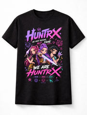 Huntrx Anime K-Pop Demon Hunters Graphic Unisex T-Shirt