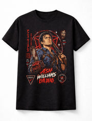 Anime Ash Williams Evil Dead Horror Movie Graphic Unisex T-Shirt