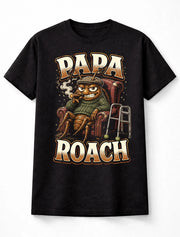 Papa Roach Funny Old Man Cockroach Rock Graphic Unisex T-Shirt