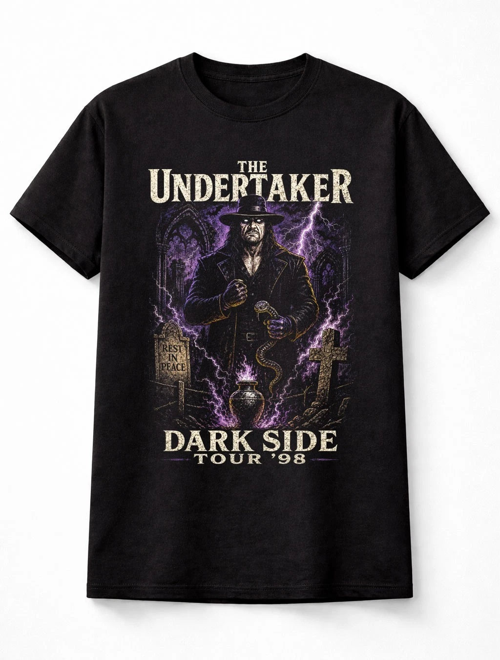 The Undertaker Deadman Wrestling Legend Graphic Unisex T-Shirt
