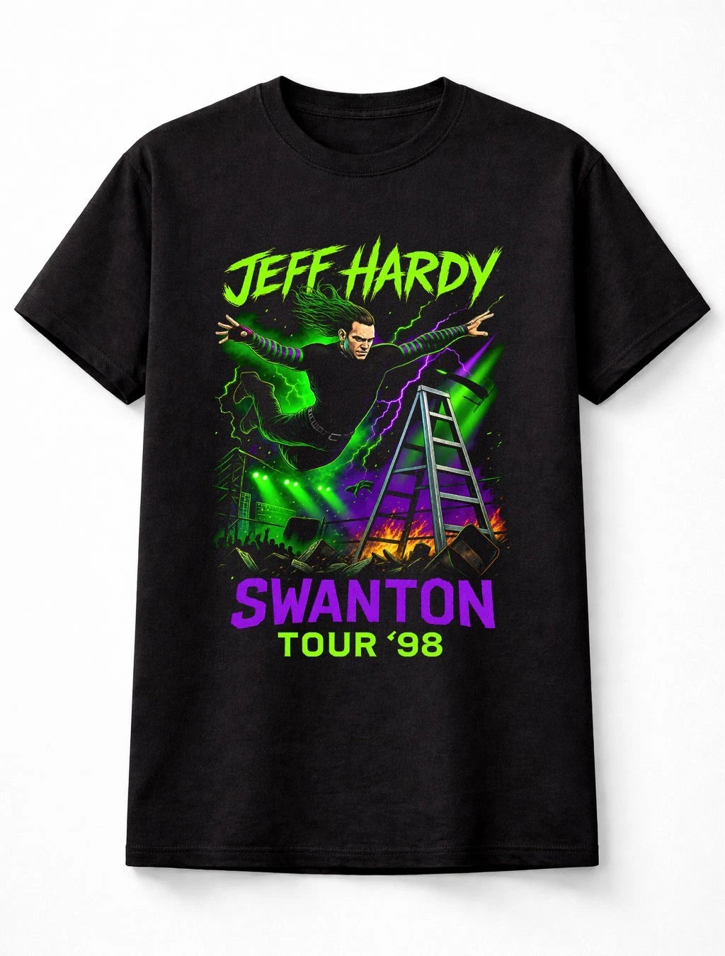 Jeff Hardy Swanton Bomb Wrestling Ladder Match Unisex T-Shirt
