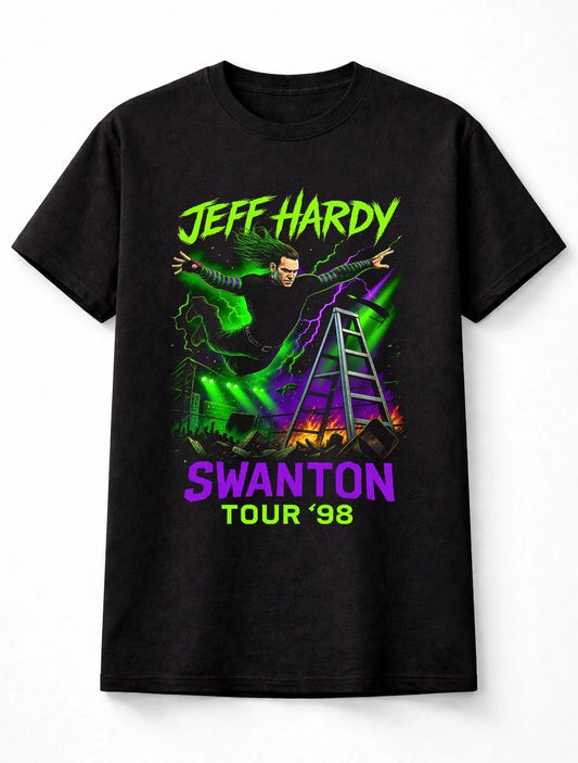Jeff Hardy Swanton Bomb Wrestling Ladder Match Unisex T-Shirt