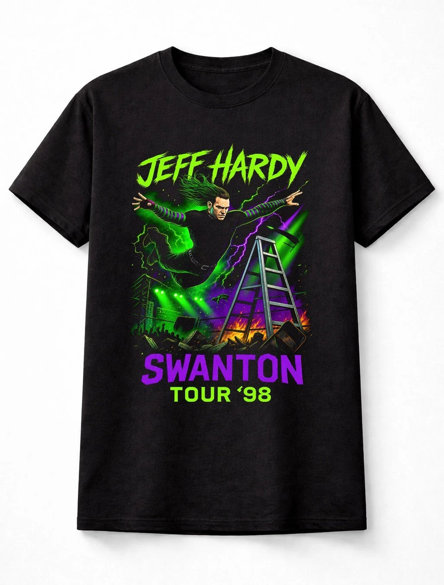 Jeff Hardy Swanton Bomb Wrestling Ladder Match Unisex T-Shirt
