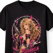 Anime Barbarella Sci Fi Movie Space Heroine Graphic Unisex T-Shirt