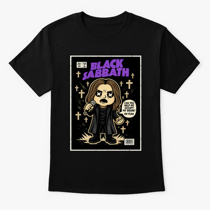 Black Sabbath “Paranoid” Unisex T-Shirt – Heavy Metal Pioneer Classic Rock Legend Graphic Tee