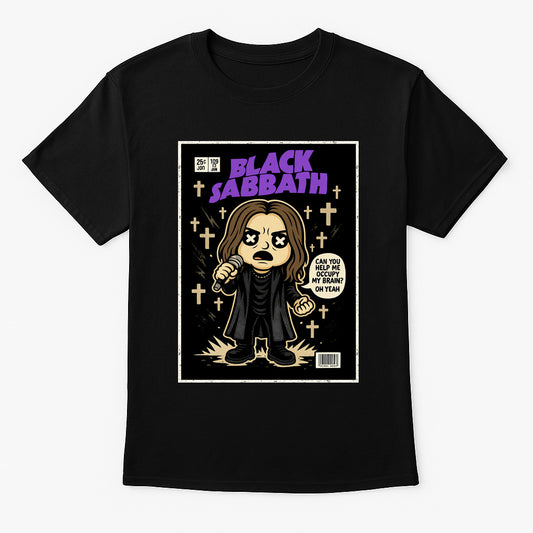 Black Sabbath “Paranoid” Unisex T-Shirt – Heavy Metal Pioneer Classic Rock Legend Graphic Tee