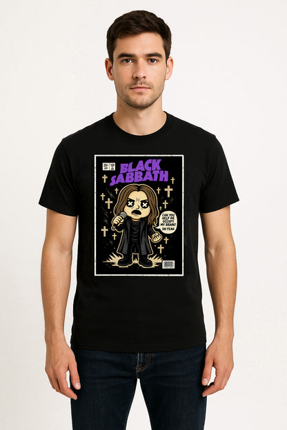 Black Sabbath “Paranoid” Unisex T-Shirt – Heavy Metal Pioneer Classic Rock Legend Graphic Tee