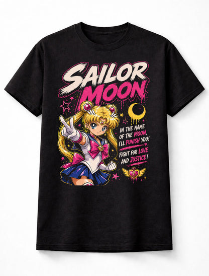 Sailor Moon Usagi Tsukino Magical Girl Anime Graphic Adults & Kids Unisex T-Shirt