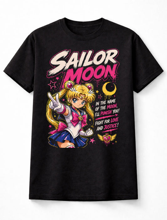 Sailor Moon Usagi Tsukino Magical Girl Anime Graphic Adults & Kids Unisex T-Shirt