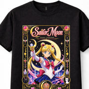 Sailor Moon Usagi Tsukino Magical Girl Anime Manga Luna Black Unisex T-Shirt