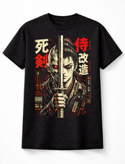 Cyber Samurai Anime Warrior Japanese Manga Graphic Unisex T-Shirt