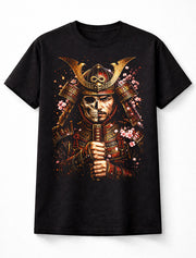 Samurai Skeleton Warrior Japanese Gothic Katana Unisex T-Shirt
