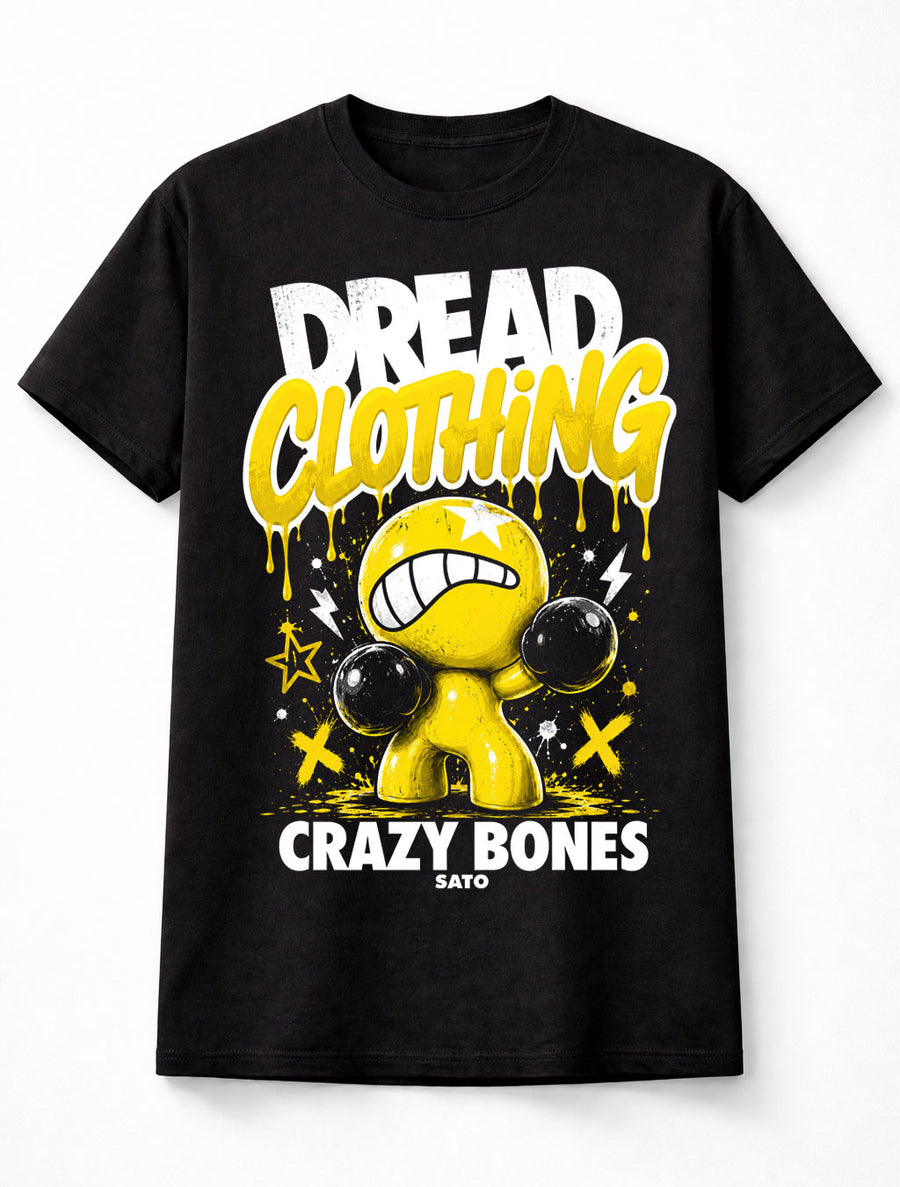 Crazy Bones Sato Character Graphic Collectible Retro Gaming Unisex T-Shirt