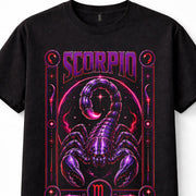 Scorpio Zodiac Scorpion Astrology Horoscope Star Sign Celestial Unisex T-Shirt