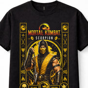 Mortal Kombat Scorpion Ninja Fighting Game Gamer Unisex T-Shirt