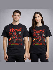 Mortal Kombat Sektor Cyber Ninja Arcade Gamer Unisex T-Shirt