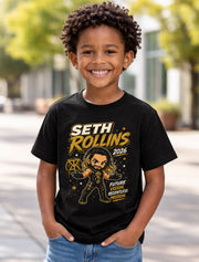 Seth Rollins Visionary Architect WWE Wrestling Graphic Unisex T-Shirt