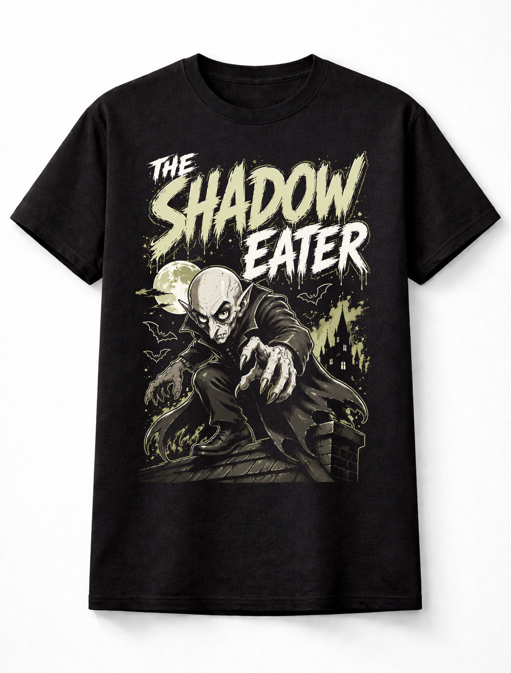 Nosferatu Vampire Gothic Horror Monster Graphic Unisex T-Shirt
