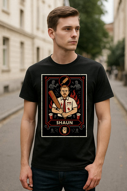Shaun Retro Comedy Horror Unisex T-Shirt Shaun of the Dead Graphic Tee