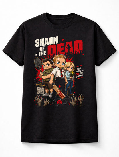 Shaun of the Dead Zombie Comedy Horror Graphic Tee British Movie Shirt Unisex Adults & Kids T-Shirt