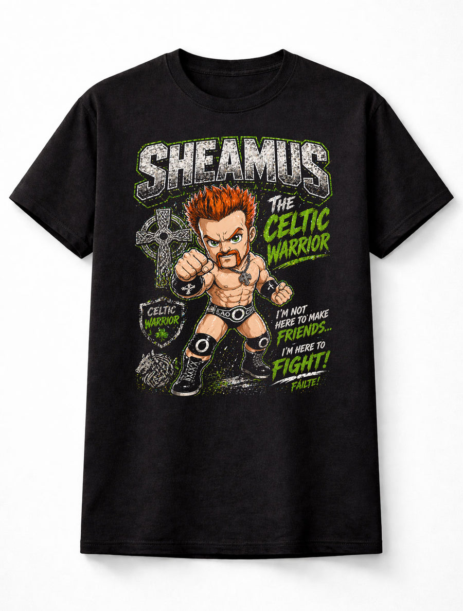 Sheamus Celtic Warrior Irish Power WWE Wrestling Graphic Unisex T-Shirt