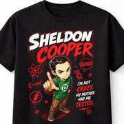 Sheldon Cooper Bazinga Big Bang Theory Nerd Funny Unisex T-Shirt