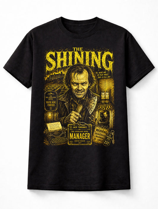 The Shining Jack Torrance Overlook Hotel Horror Unisex T-Shirt